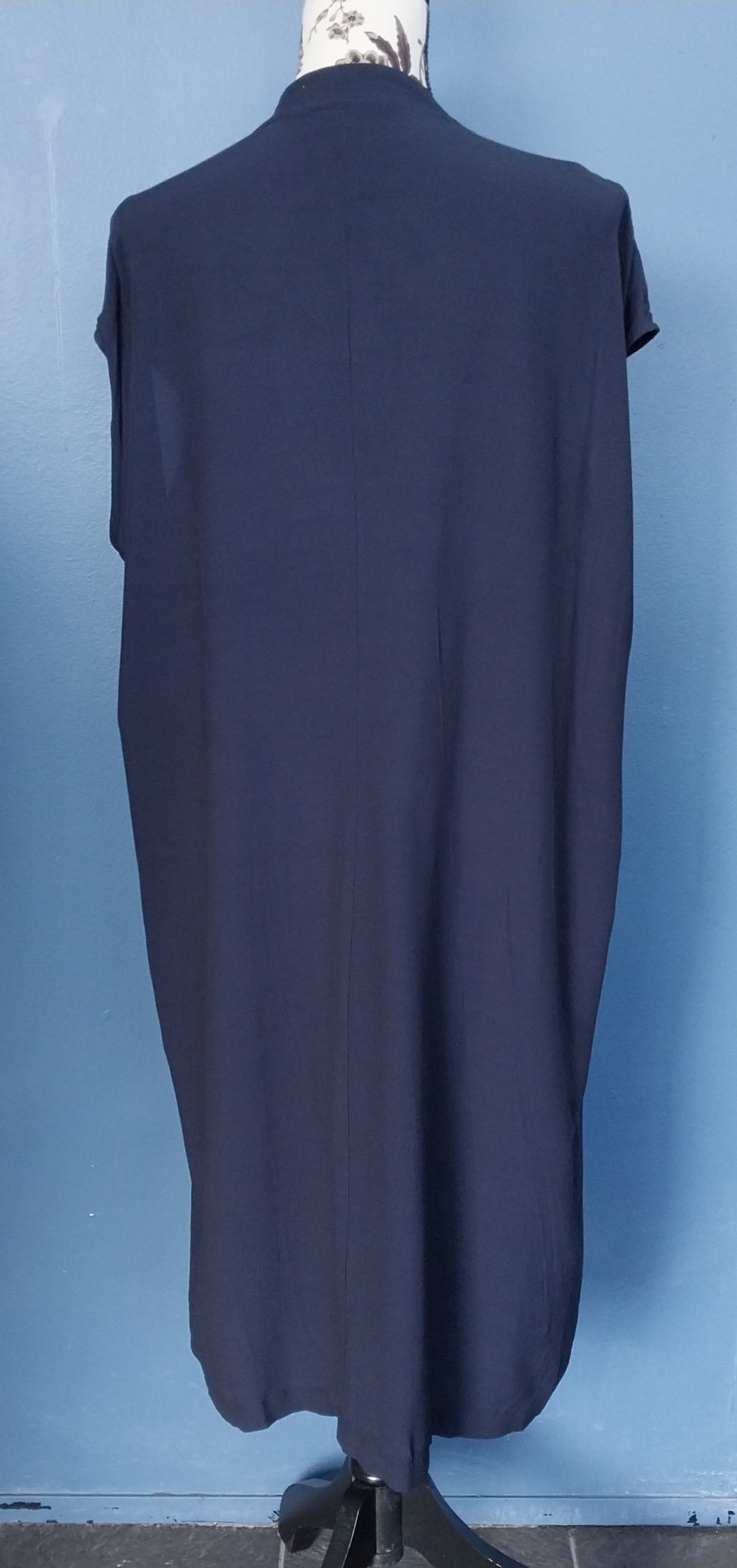 ELK Dress in Navy Blue Size S/M Loose Fit