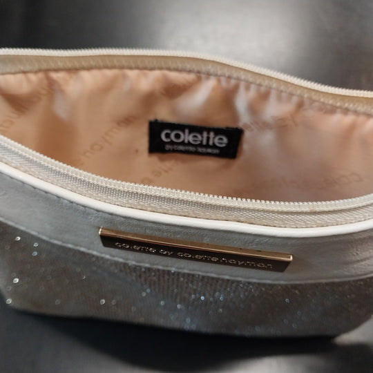 Colette Hayman Wristlet Purse -Gold Shimmer