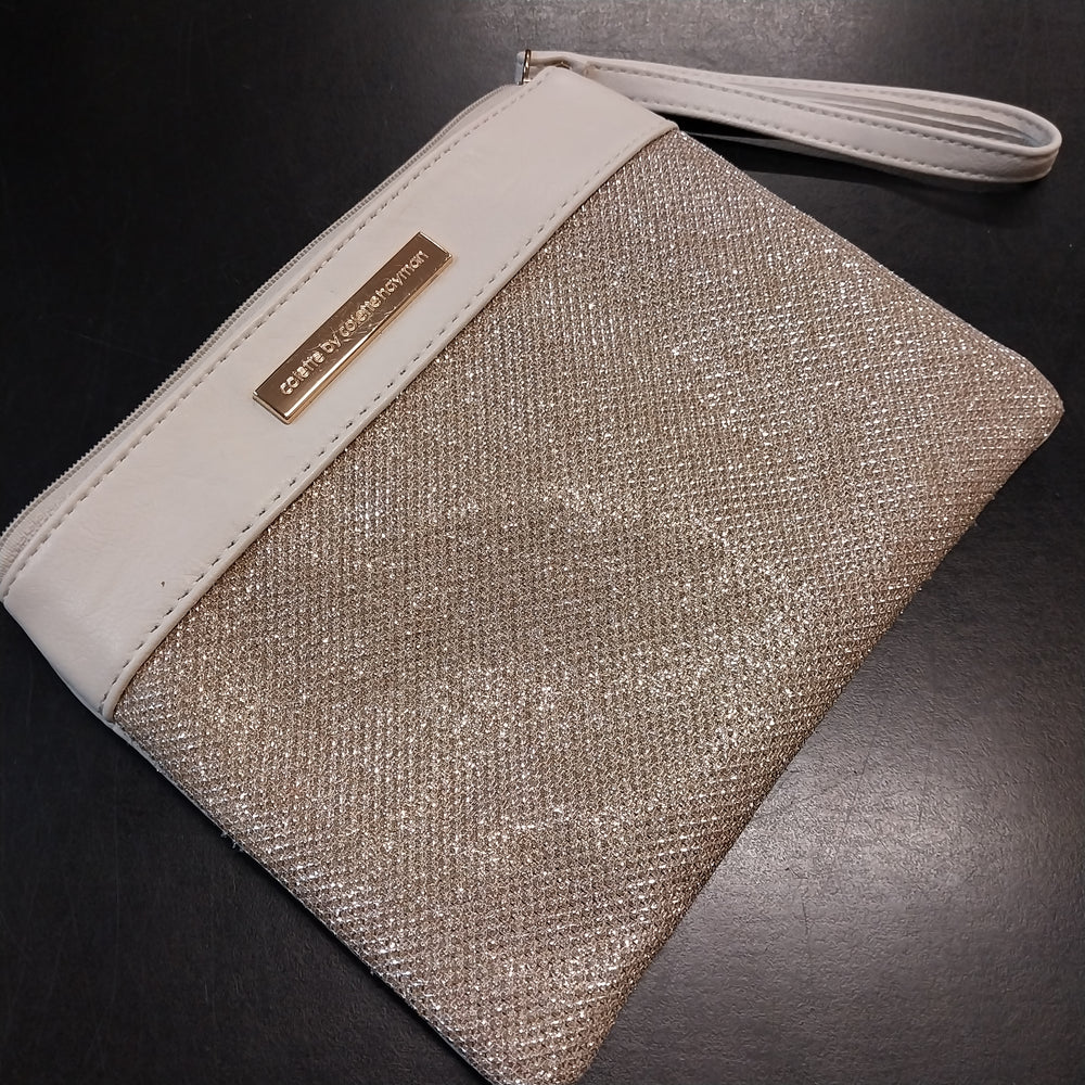 Colette Hayman Wristlet Purse -Gold Shimmer