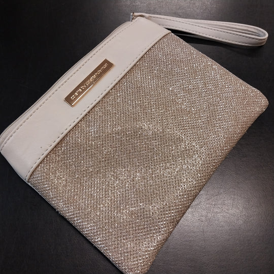 Colette Hayman Wristlet Purse -Gold Shimmer