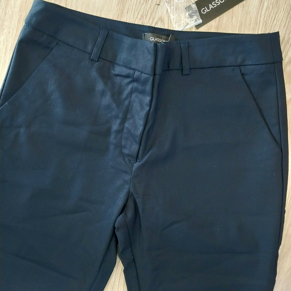 BNWT Glassons Navy Slim Fit Pants Size 10 BNWT Classic Style