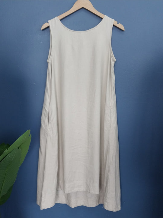 UNI QLO Linen mix Dress Size S