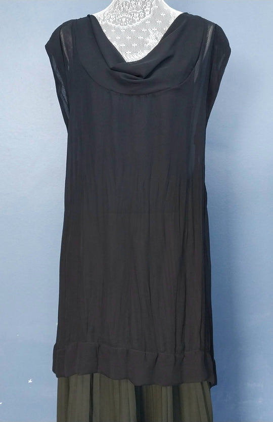 Annah Stretton Long Top Sheer top SizeL Black