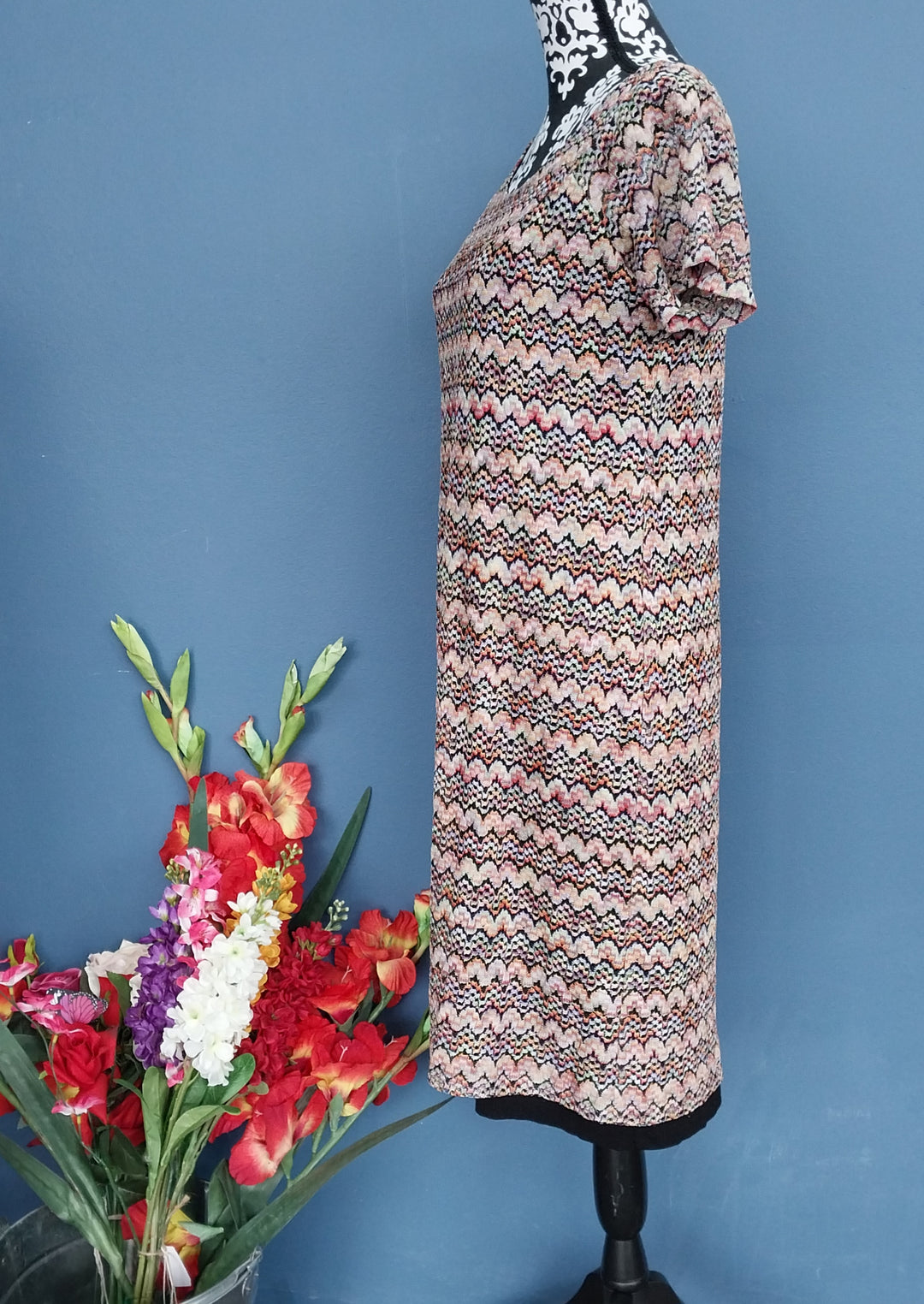Mardee By Ann Mardell- New Zealand - Dress- size 12 -Multicoloured