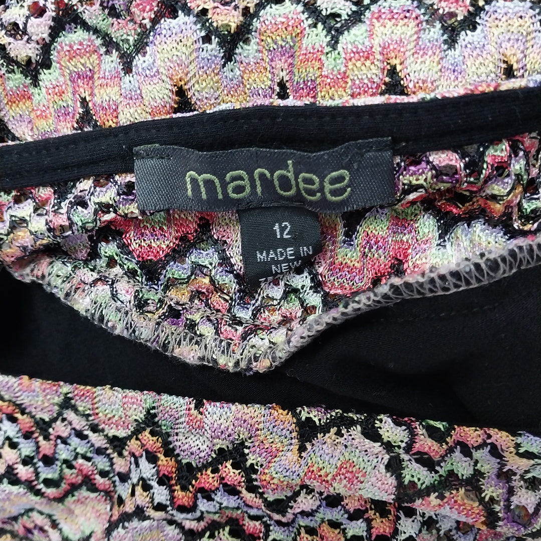 Mardee By Ann Mardell- New Zealand - Dress- size 12 -Multicoloured