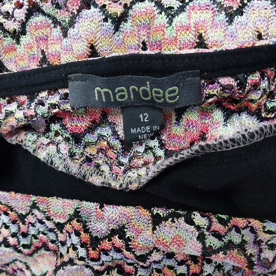 Mardee By Ann Mardell- New Zealand - Dress- size 12 -Multicoloured