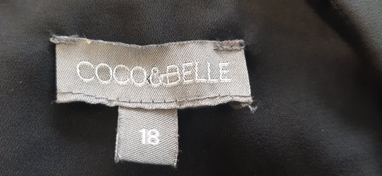 Coco&Belle long dress/top size 18