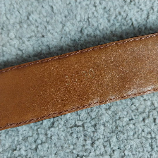 Womens Plaited Leather Belt size 36/90 Made In Australia