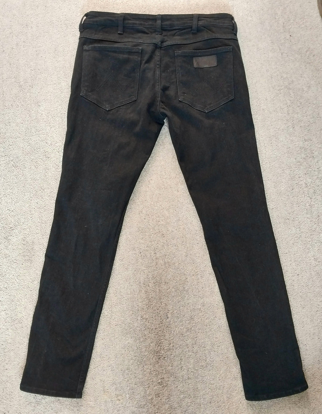 Wrangler Stomper Jeans Mens Size 34/34 Black