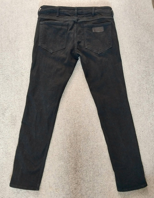 Wrangler Stomper Jeans Mens Size 34/34 Black
