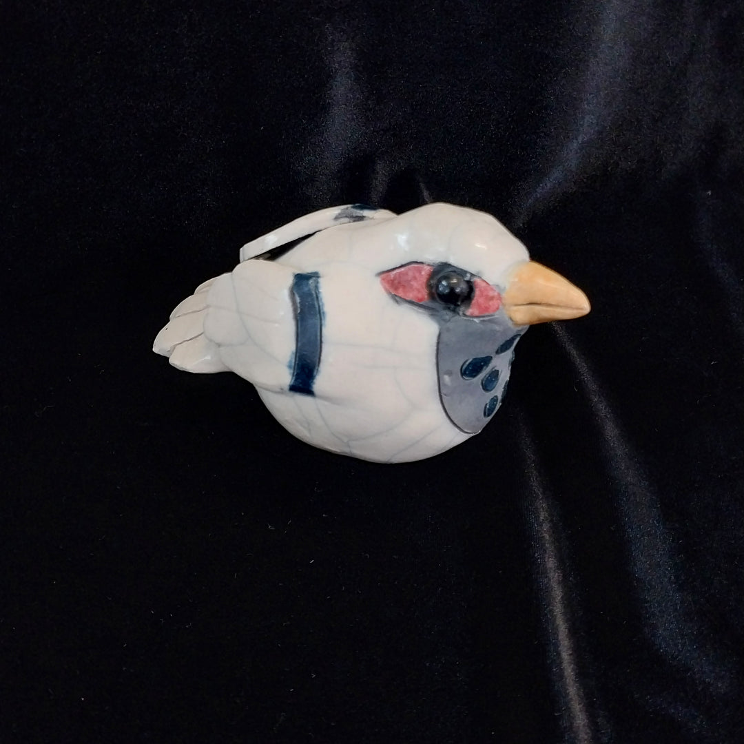 Handmade Ceramic Bird Set Unique