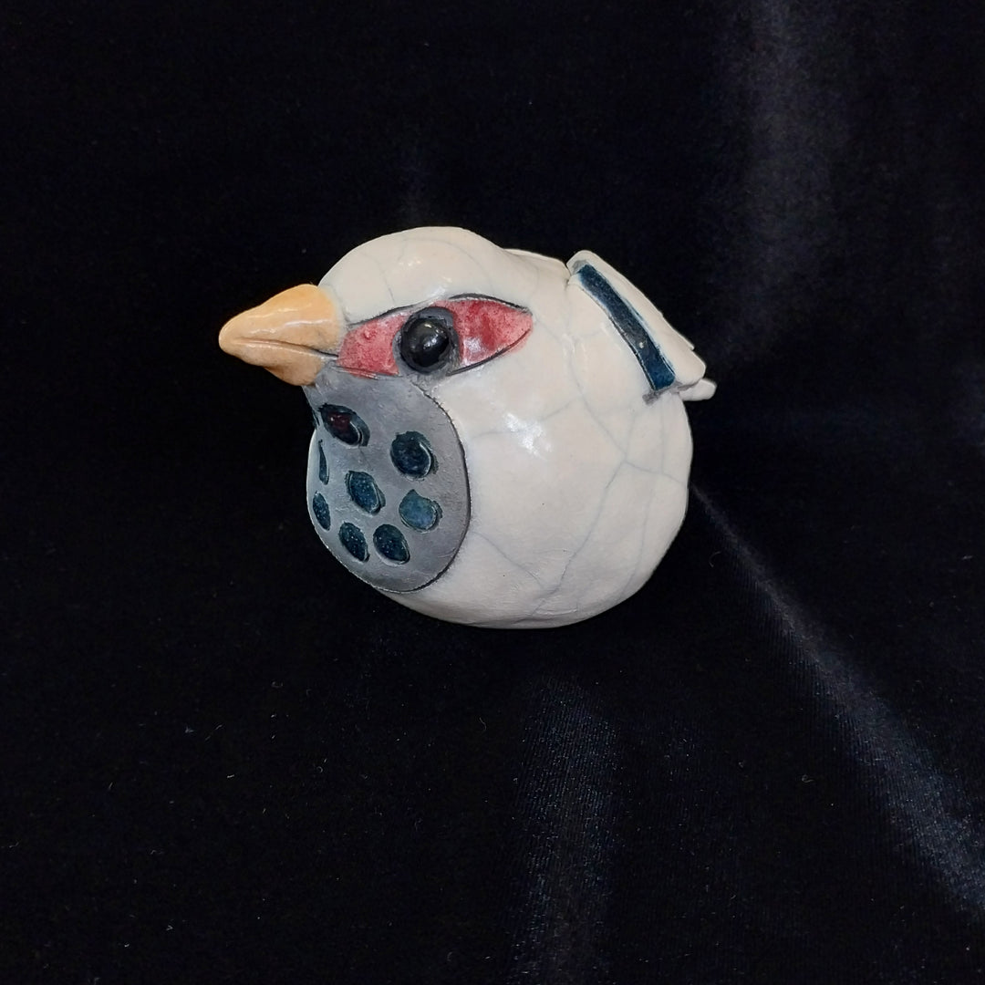 Handmade Ceramic Bird Set Unique