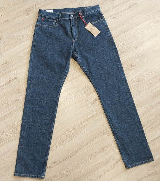 Barkers Men's Jean -Japanese 100% Organic Denim -Blue BNWT Size 34/34