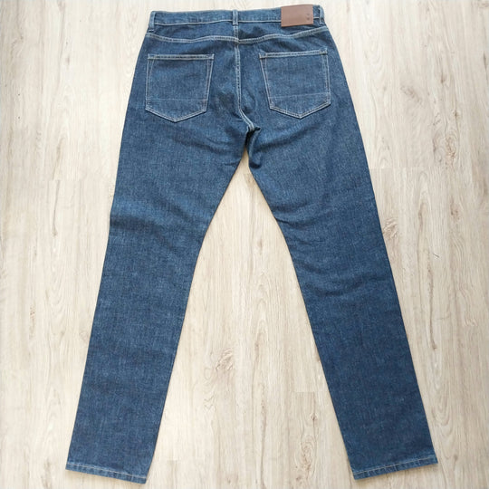 Barkers Men's Jean -Japanese 100% Organic Denim -Blue BNWT Size 34/34