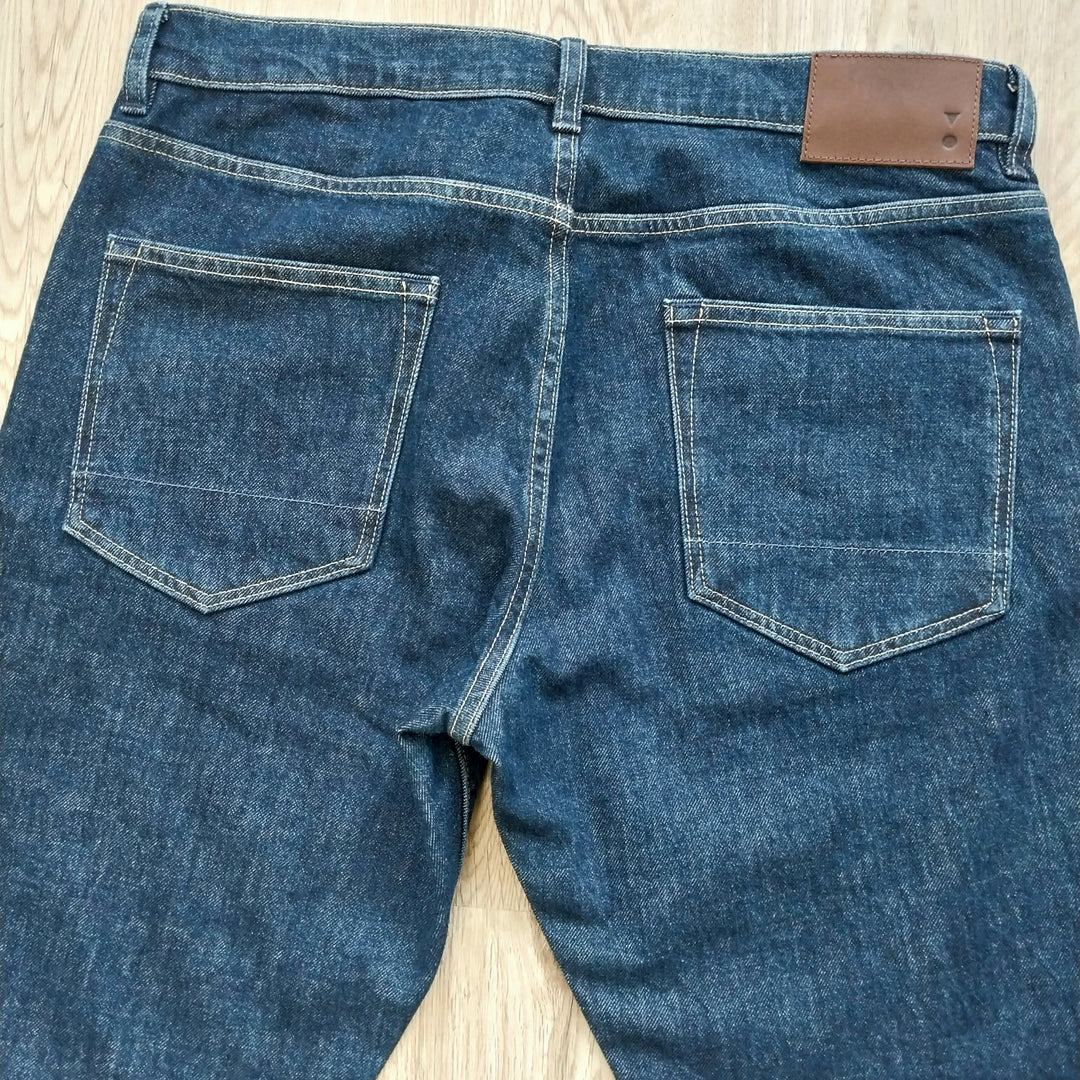 Barkers Men's Jean -Japanese 100% Organic Denim -Blue BNWT Size 34/34