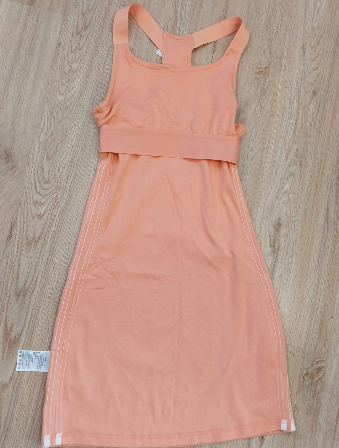 Adidas Racerback Dress Apricot Size 8