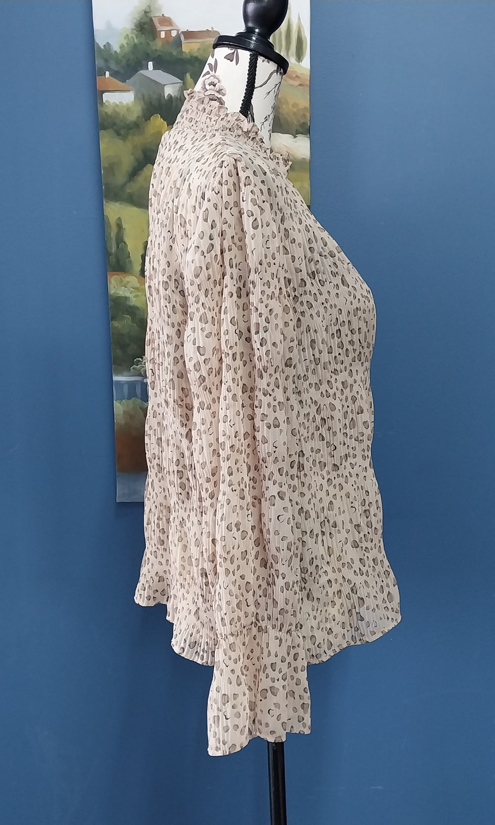 Brave + True Animal Print Blouse size S -10/12