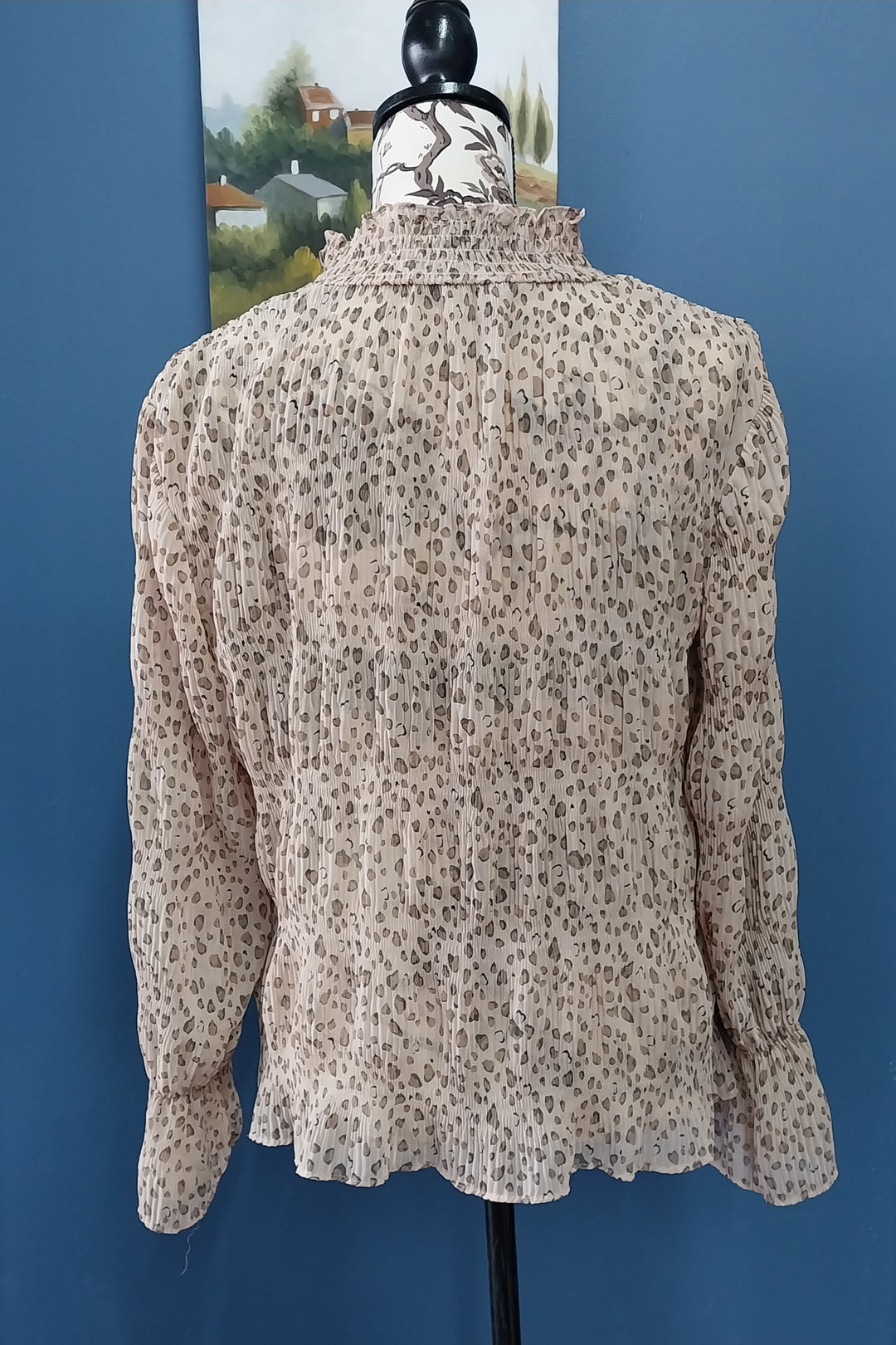 Brave + True Animal Print Blouse size S -10/12