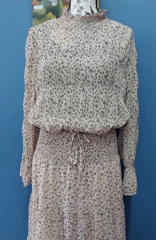 Brave + True Animal Print Blouse size S -10/12