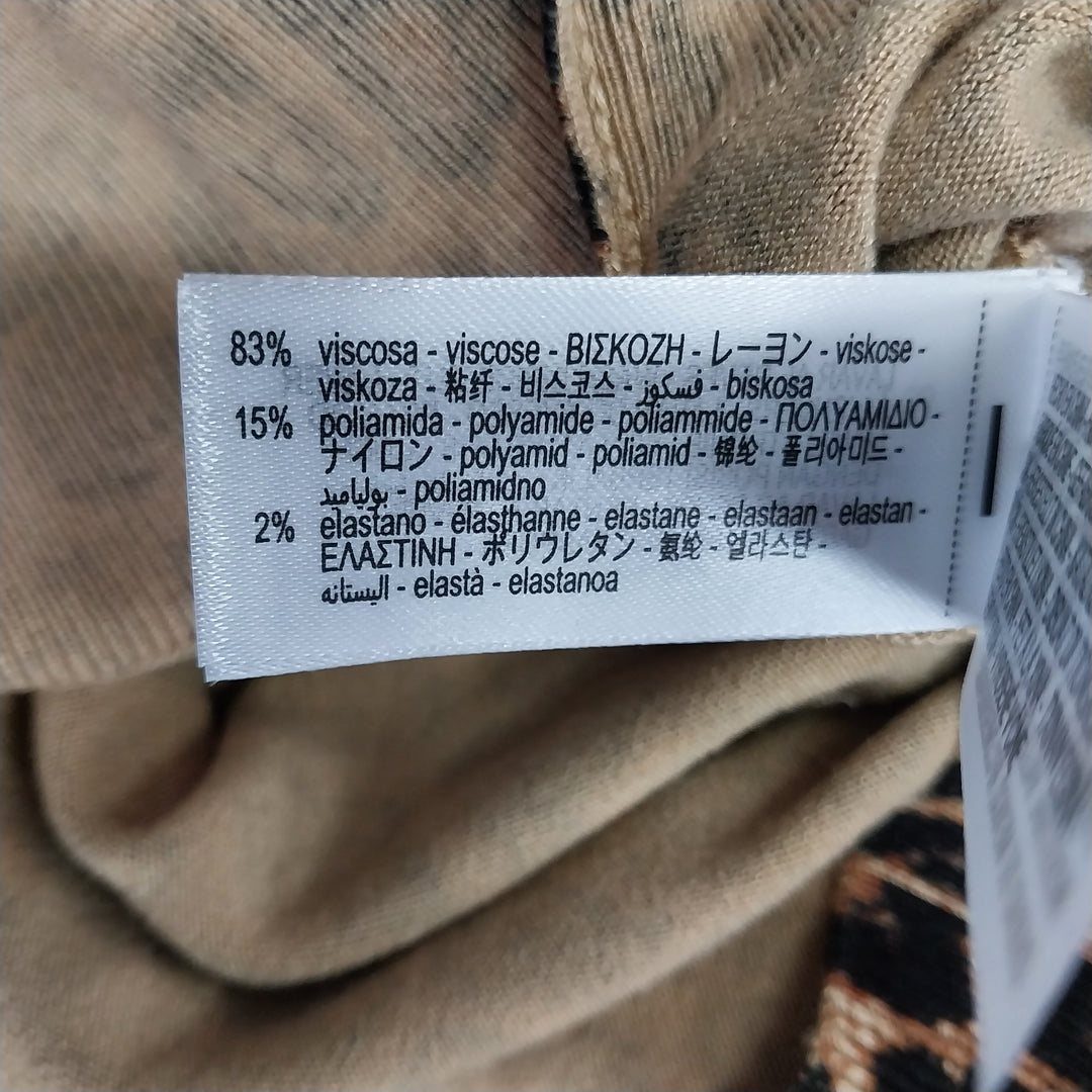 Zara Leopard Print Top Size 10/12 BNWT