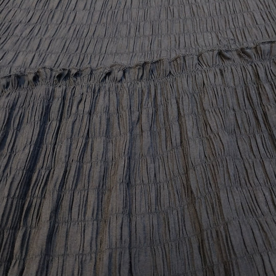 Ivy + Jack  Tiered Long Black Skirt Size 12