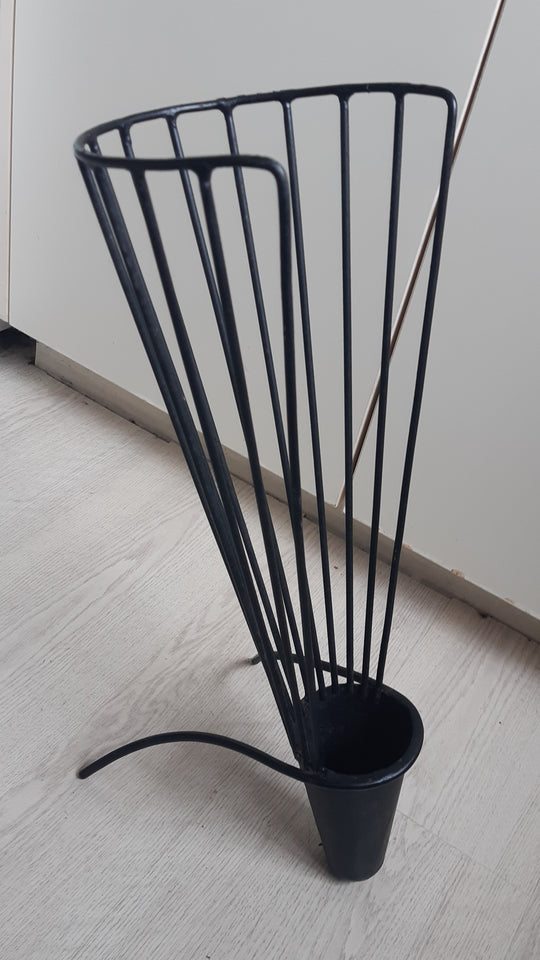 Mid-century modern   metal umbrella holder