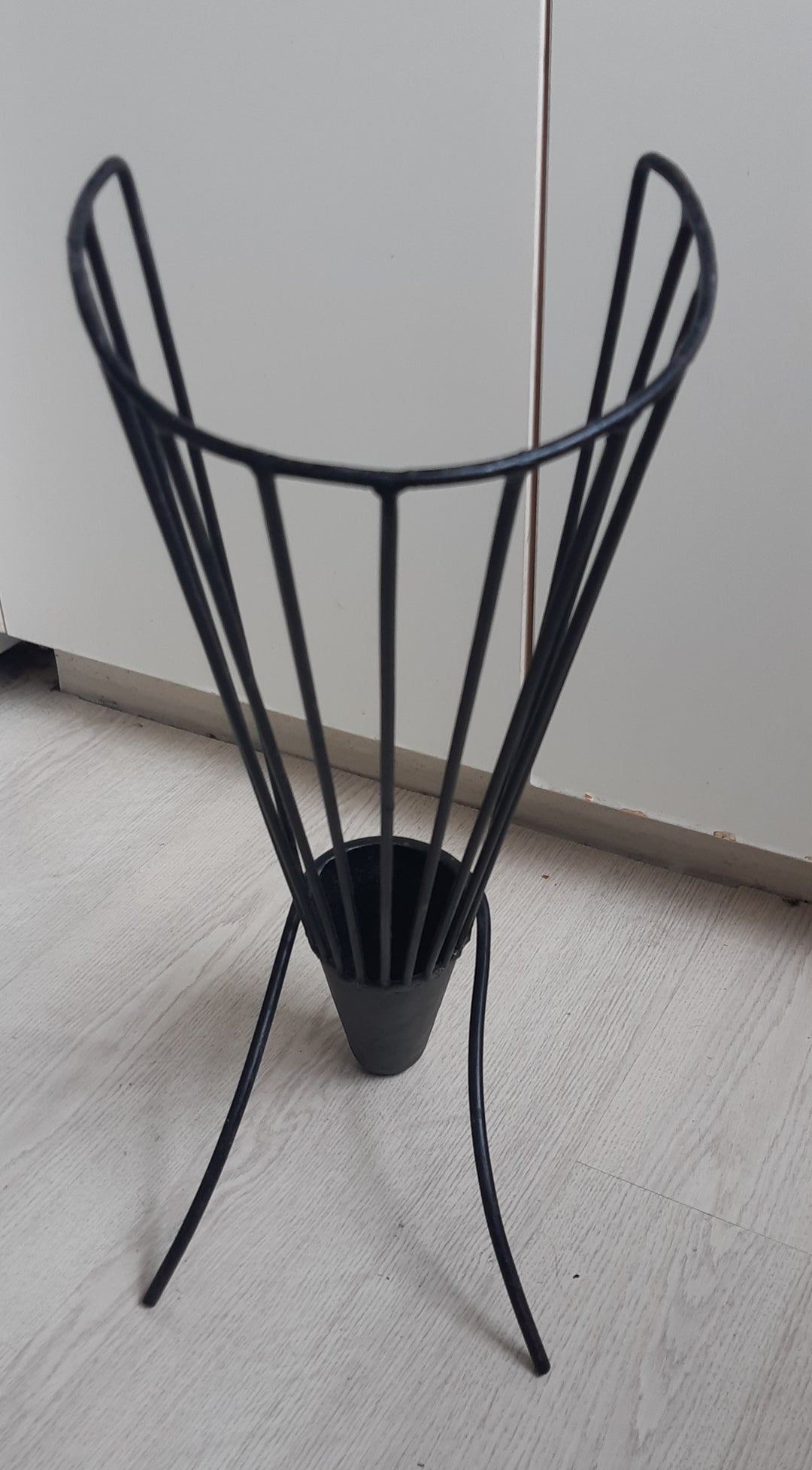 Mid-century modern   metal umbrella holder