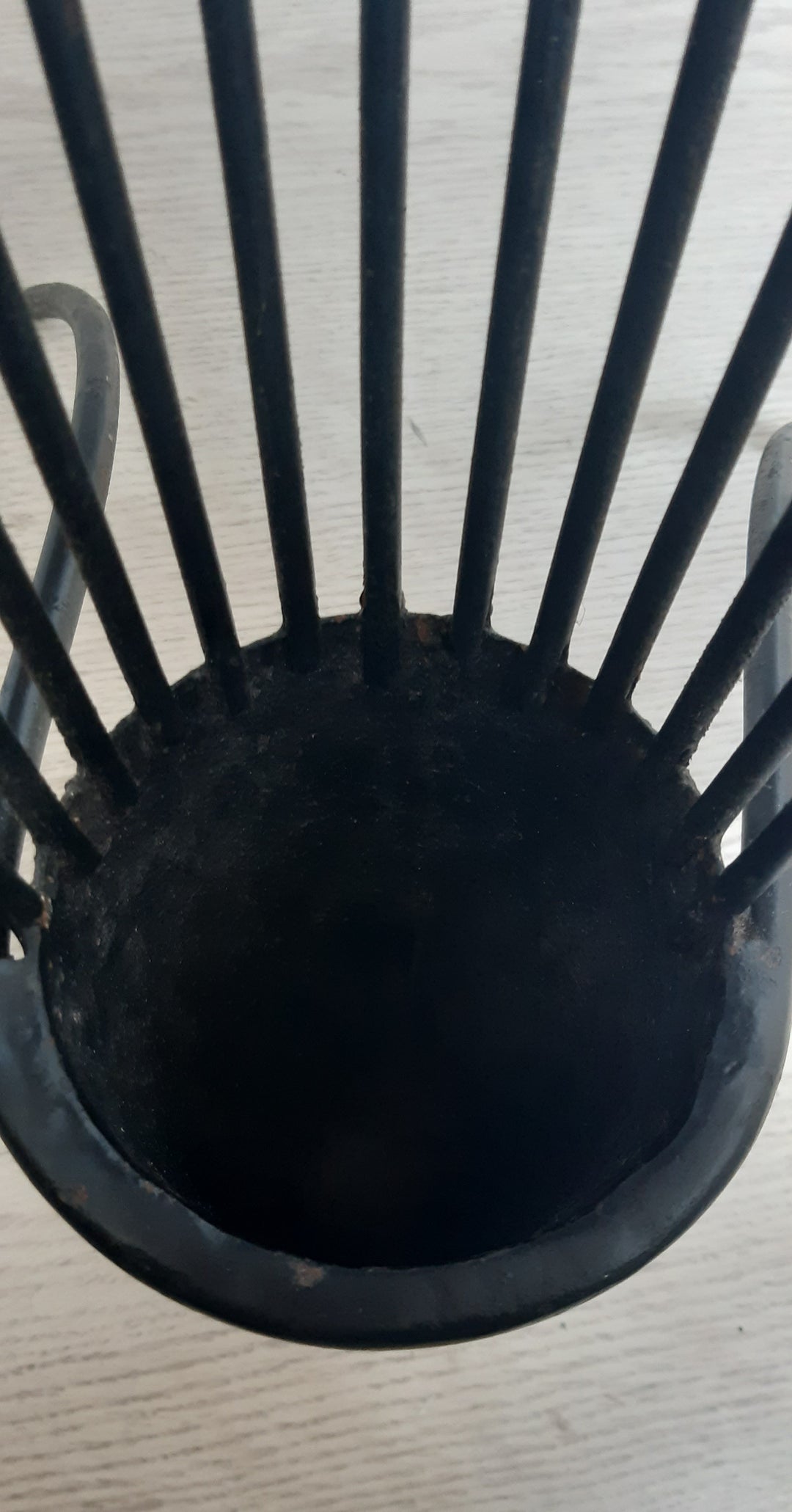 Mid-century modern   metal umbrella holder