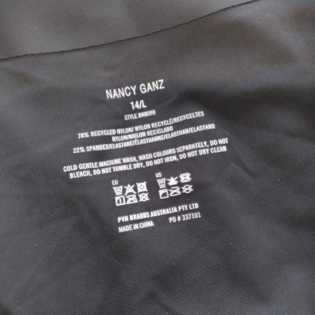 Nancy Ganz Revive Smooth Revive- Black Slip -Size 14/L BNWT