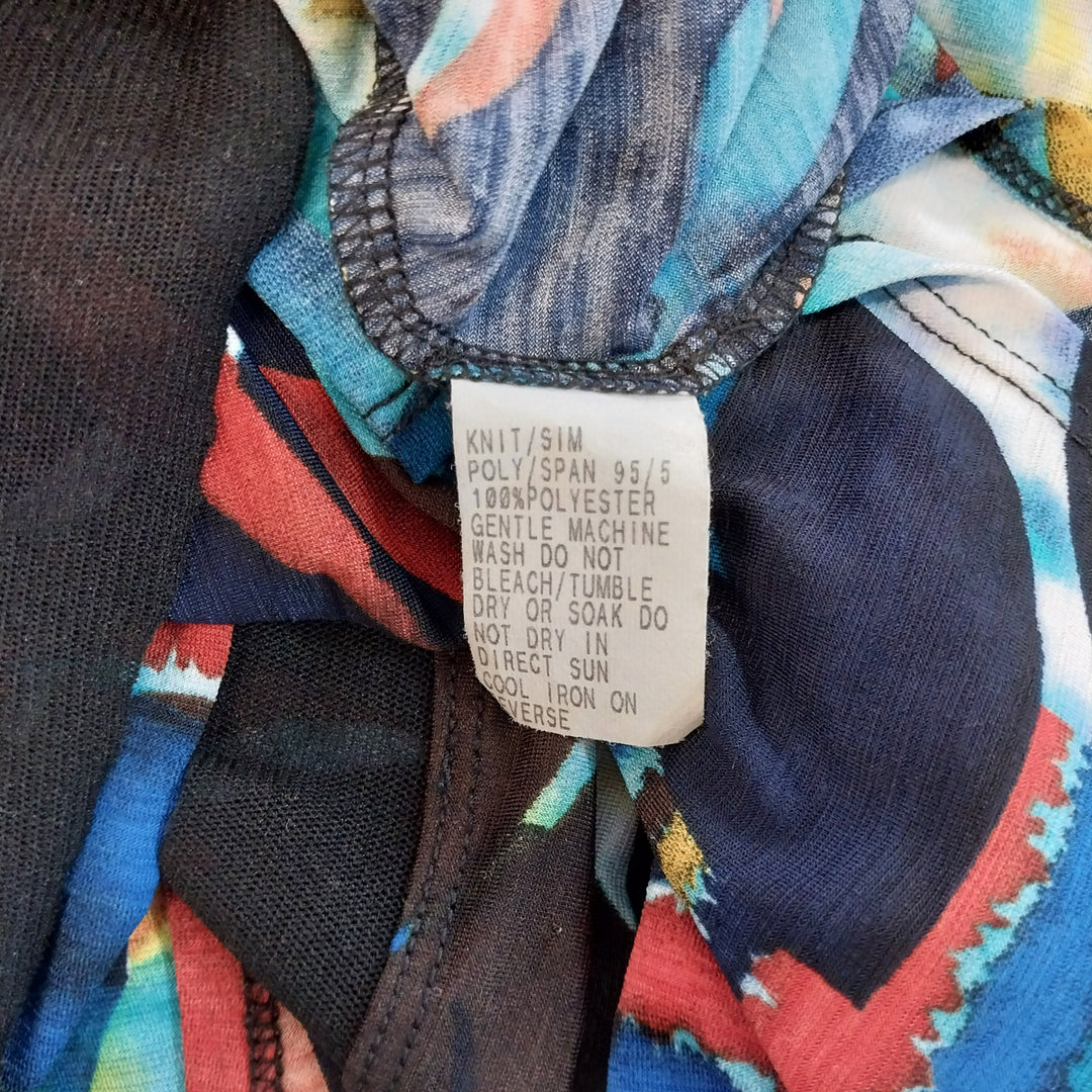 Pepper NZ Top Size 10 Multi Coloured