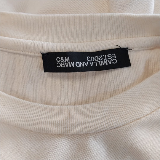 Camilla and Marc- Maxi Dress -Size 14 100% Cotton -Cream