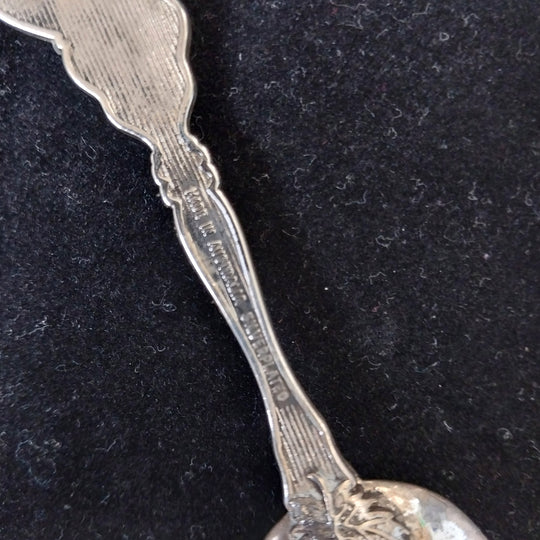 *8 Silverplated  Vintage Souvenir Spoons -Colectable*