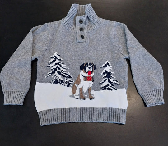 *Baby Gap Size 5 Christmas Pullover - 100% Cotton  As New*
