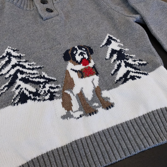 *Baby Gap Size 5 Christmas Pullover - 100% Cotton  As New*