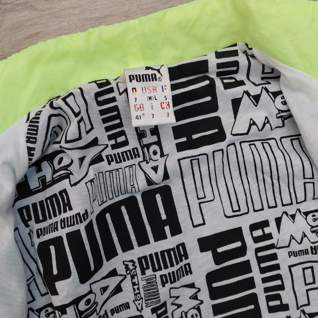 *Vintage PUMA Windbreaker/Jacket Size M/L . 80s/90s colour Block*
