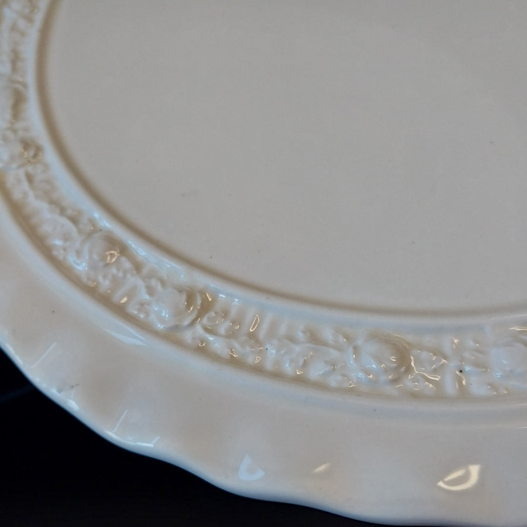 *Royal Albert Old Country Roses -Pedestal Cake Stand -Ivory English Buffet Collection*