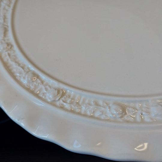 *Royal Albert Old Country Roses -Pedestal Cake Stand -Ivory English Buffet Collection*