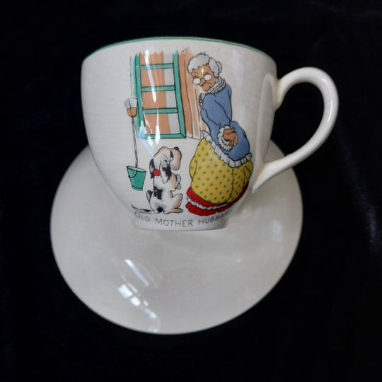 *Kelston Potteries NZ- Nurserytime Cup and Saucer- Vintage