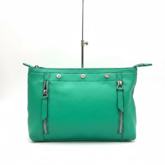 Veronica Maine Leather Clutch