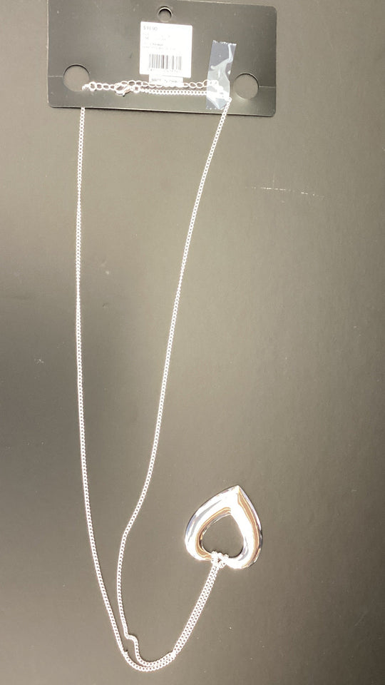 K & K heart long necklace