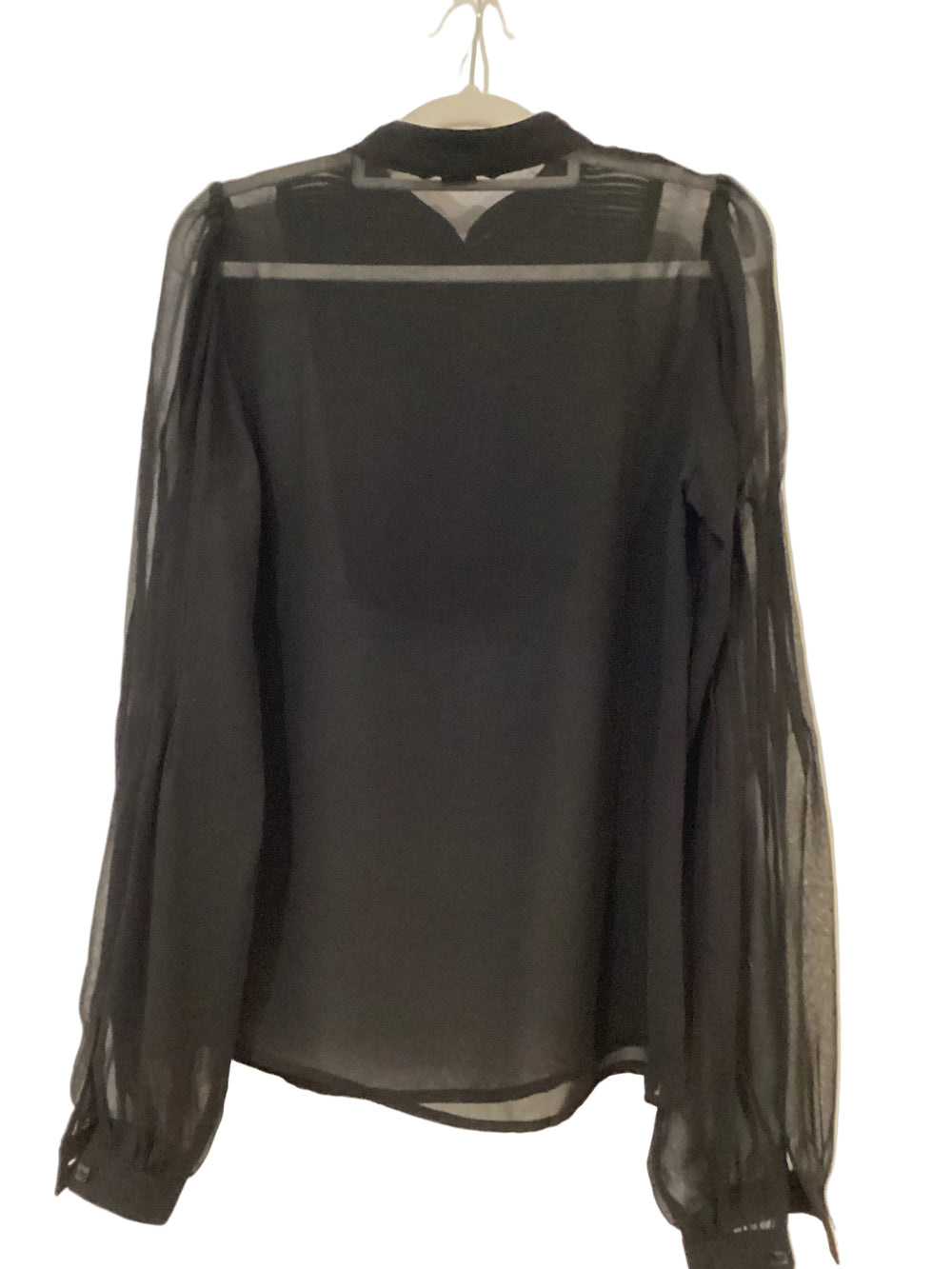 Ben Sherman Sheer Blouse -S