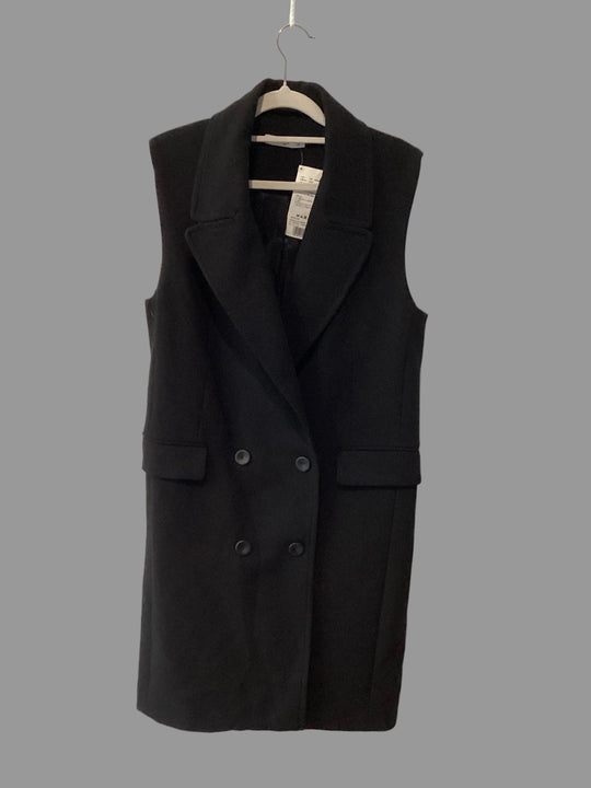 MANGO sleeveless long waistcoat- Medium