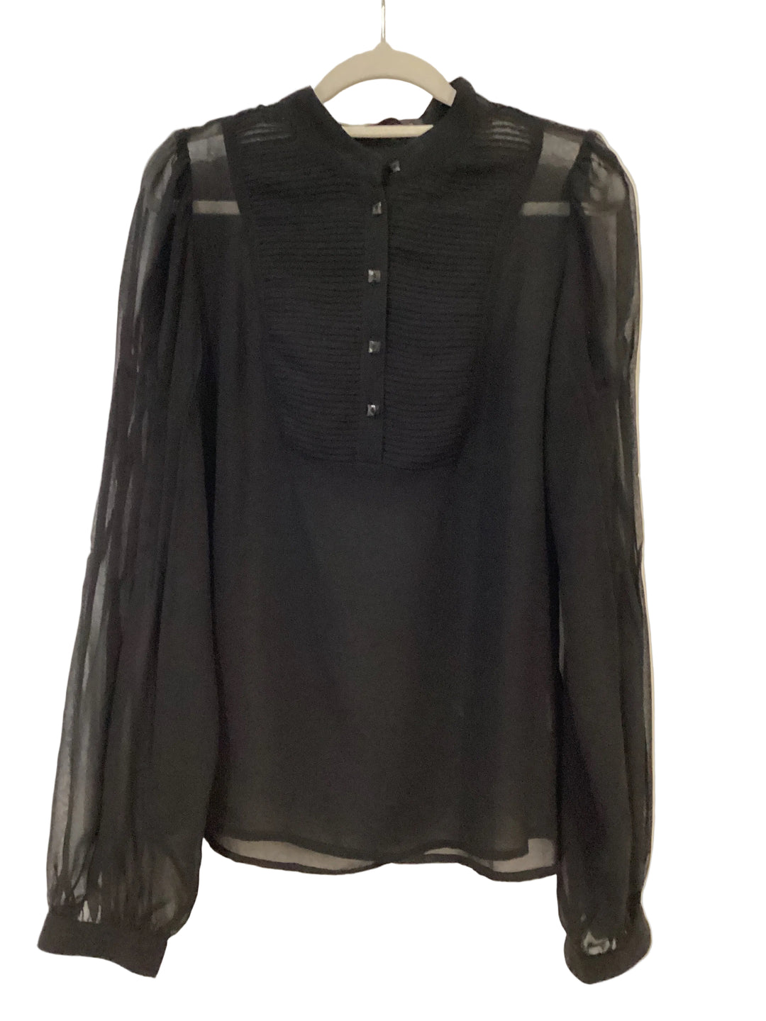 Ben Sherman Sheer Blouse -S