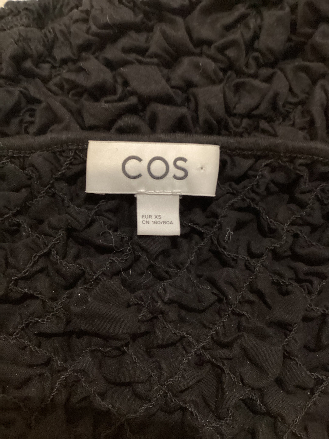 Cos one shoulder top - XS