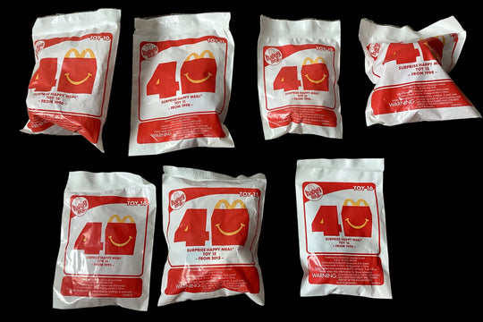 McDonald’s Surpise happy meal Toys 10-16 unopened.