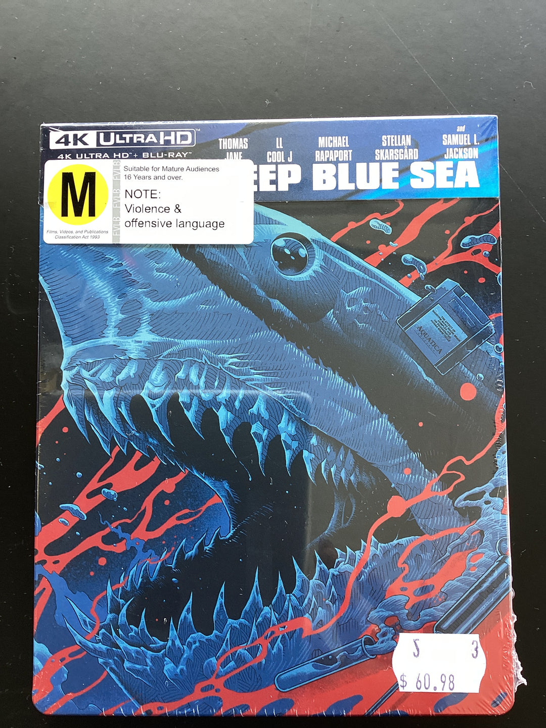 Deep Blue Sea DVD - brand  new