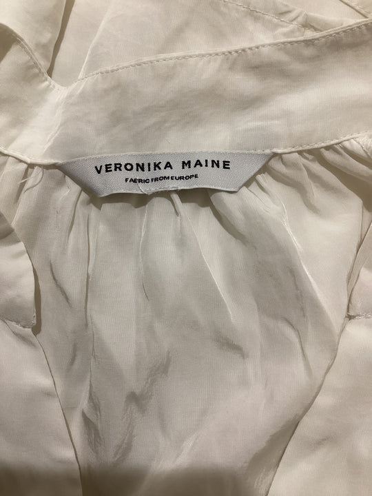Veronica Maine cream Blouse -Large