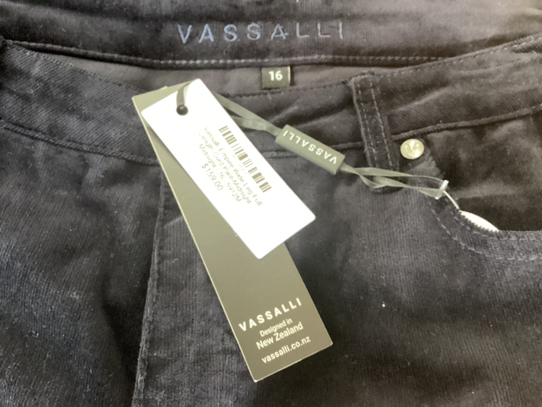 Vassalli Wide Leg  Pants - 16
