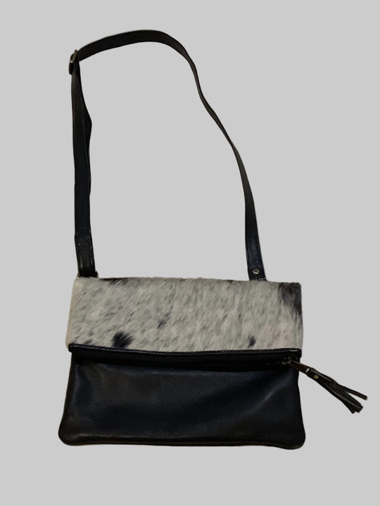 Cow hide handbag