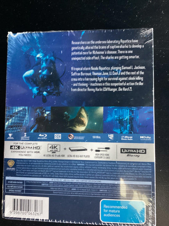 Deep Blue Sea DVD - brand  new